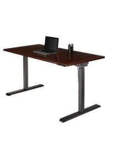 Realspace Magellan Performance Electric Height-Adjustable Standing Desk, 60inW, Cherry