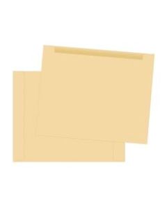 Quality Park Paper File Jackets, 9 1/2in x 11 3/4in, Cameo, Box Of 100