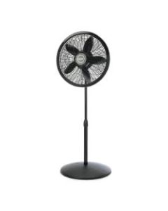 Lasko Elegance And Performance 18in 3-Speed Pedestal Fan, 54.5inH x 20.5inW x 20.5inD, Black