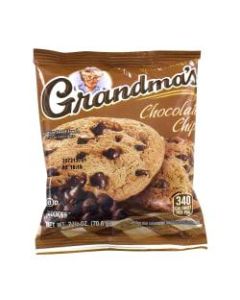 Grandmas Big Chocolate Chip Cookies, Pack Of 2, Box Of 60 Packs