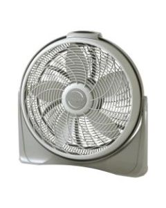 Lasko Cyclone 20in 3-Speed Air Circulator Fan with Remote Control, 23.19inH x 6.75inW x 23.5inD, Beige