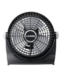 Lasko Breeze Machine 2-Speed Fan, 11.69inH x 5.31inW x 12.25inD, Black