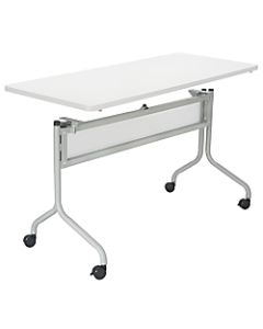 Safco Impromptu Base, For 60in And 72in Table Tops, Silver, Tops Sold Separately