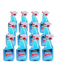 Windex Glass Cleaner With Ammonia-D, 32 Oz Bottle, Case Of 12