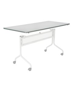 Safco Impromptu Mobile Training Table Top, Rectangular, 72inW x 24inD, Gray (Base Sold Separately)