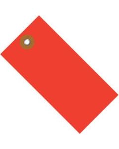 Office Depot Brand Tyvek Shipping Tags, 2 3/4in x 1 3/8in, Red, Case Of 100