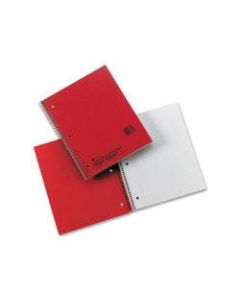 Rediform Kolor-Kraft Notebook, 8-7/8in x 11in, 1 Subject, College Rule, 80 Sheets, Assorted