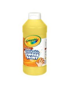 Crayola Washable Finger Paint, 16 Oz., Yellow
