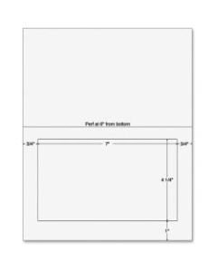 Sparco Laser SPR99595 Inkjet Print Integrated Label Form, 7in x 4 1/4in, White, Pack Of 250