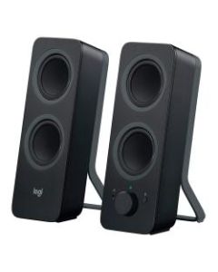 Logitech Z207 Bluetooth Computer Speakers, Black, Pack Of 2