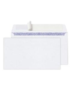 Office Depot Brand #6 3/4 Security Envelopes, Clean Seal, White, Box Of 100