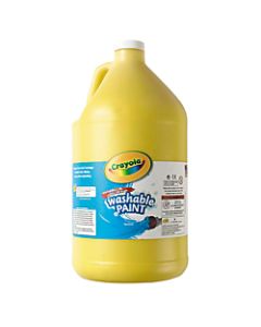 Crayola Washable Paint, Yellow, Gallon