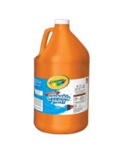 Crayola Washable Paint, Orange, Gallon