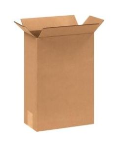 Office Depot Brand Corrugated Boxes, 8in x 4in x 12in, Kraft, Pack Of 25 Boxes