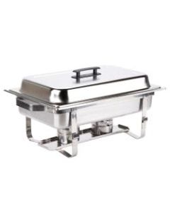 Hoffman Roll Top Stainless Steel Chafer With Handles, 13in x 14-1/8in