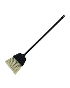 Genuine Joe Plastic Lobby Broom, Plastic, Black
