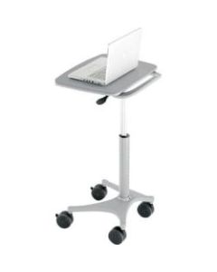 Anthro Zido EMR Cart Package - 146 lb Capacity - 4 Casters - 4in Caster Size - Medium Density Fiberboard (MDF), Cast Metal - x 40in Height - Steel Frame - Cool Gray - 2 Box