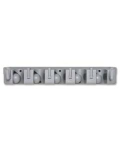 Genuine Joe Wall Rack Cleaning Organizer, Gray