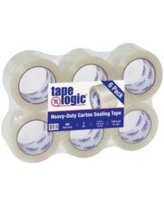 Tape Logic #400 Industrial Acrylic Tape, 3in Core, 3in x 110 Yd., Clear, Case Of 6