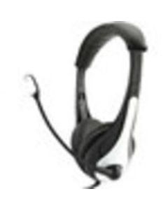 Avid Education AE-36 Headset - Stereo - Mini-phone - Wired - 32 Ohm - 20 Hz - 20 kHz - Over-the-head - Binaural - Circumaural - 6 ft Cable - Black, White
