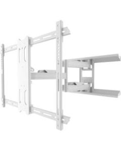 Kanto PDX650W Wall Mount for TV - White - 1 Display(s) Supported - 75in Screen Support - 125 lb Load Capacity - 600 x 400 VESA Standard - 1