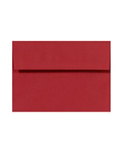 LUX Invitation Envelopes, #4 Bar (A1), Peel & Press Closure, Ruby Red, Pack Of 500