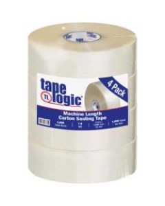 Tape Logic #700 Hot Melt Tape, 3in x 1,000 Yd., Clear, Case Of 4