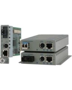 Omnitron Systems iConverter 10/100M2 8919N-0-x Transceiver/Media Converter - 1 x Network (RJ-45) - 10/100Base-TX, 100Base-X - 1 x Expansion Slots - SFP - 1 x SFP Slots - Desktop, Wall Mountable, Rail-mountable