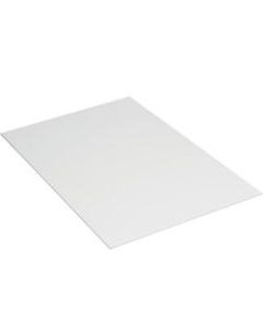 Office Depot Brand Plastic Corrugated Sheets, 18in x 24in, White, Pack Of 10