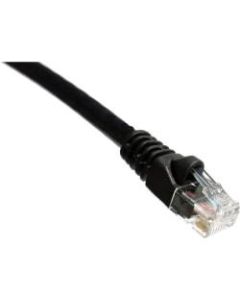 Axiom 25FT CAT5E 350mhz Patch Cable Molded Boot (Black) - Category 5e for Network Device - Patch Cable - 25 ft - 1 x - 1 x - Gold-plated Contacts - Black