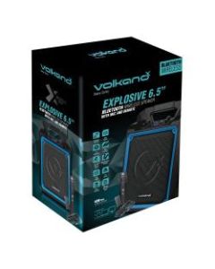 Volkano X Heavy Series VK-3900-65 Bluetooth Trolley Speaker, 6.5in, Black