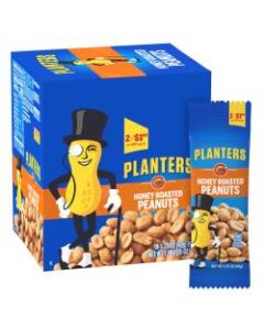 Planters Honey Roasted Peanuts, 1.75 Oz, Box Of 18 Bags