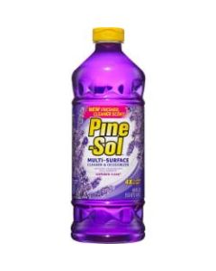 Pine-Sol All Purpose Cleaner - 48 fl oz (1.5 quart) - Lavender Scent - 8 / Carton - Purple