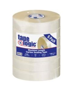 Tape Logic #900 Hot Melt Tape, 2in x 1,000 Yd., Clear, Case Of 6