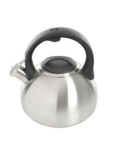 Kenmore Halsted Stainless-Steel Tea Kettle, 2.1 Qt, Silver