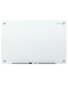 Quartet Infinity Unframed Glass Non-Magnetic Dry-Erase Whiteboard, 24in x 18in, White