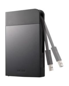 BUFFALO MiniStation Extreme 2TB Rugged Portable External Hard Drive, SATA, HD-PZN2.OU3B