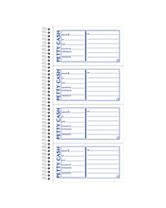 Adams 2-Part Petty Cash Receipt Book, 5 1/2in x 11in, Book Of 200 Sets