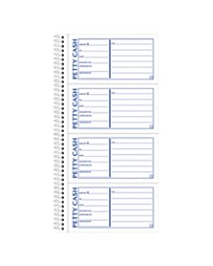 Adams 2-Part Petty Cash Receipt Book, 5 1/2in x 11in, Book Of 200 Sets