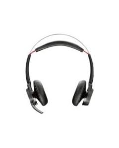 Poly Voyager Focus UC B825 - No charging stand - headset - on-ear - Bluetooth - wireless - active noise canceling