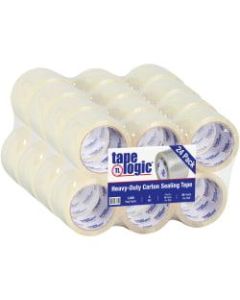 Tape Logic #1000 Hot Melt Tape, 3in x 55 Yd., Clear, Case Of 24