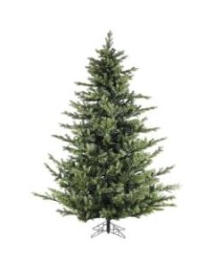 Fraser Hill Farm 7 1/2ft Foxtail Pine Artificial Christmas Tree, Green/Black