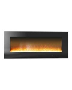 Cambridge Metropolitan CAM56WMEF-1BLK Electric Fireplace - Indoor - Wall Mountable