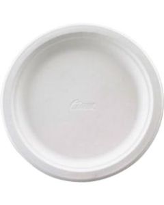 Chinet Heavy-Duty Paper Plates, 8-3/4in, 100% Recycled, Pack Of 125 Plates