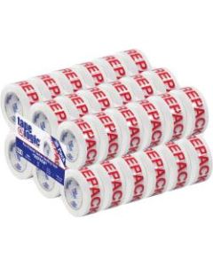 Tape Logic Pre-Printed Carton Sealing Tape, "Repack", 2in x 110 Yd., Red/White, Case Of 36