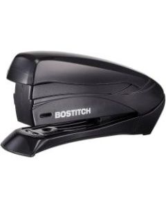 Bostitch Inspire Spring-Powered Compact Stapler, 15 Sheet Capacity, Black