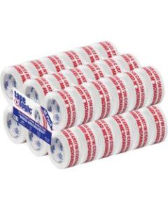 Tape Logic Pre-Printed Carton Sealing Tape, "Mixed Merchandise", 2in x 110 Yd., Red/White, Case Of 36
