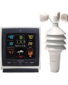 AcuRite Pro Color Weather Station with Wind Speed - Weather Forecaster330 ft - Desktop, Wall Mountable