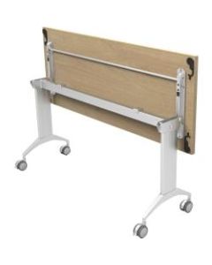 Special-T Link 72in Table Flip Base - Metallic Silver Flip Base - 27.75in Height x 17.50in Width - Assembly Required