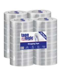 Tape Logic 1400 Strapping Tape, 2in x 60 Yd., Clear, Case Of 24